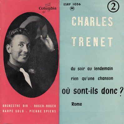 45 tours EP de Charles Trenet