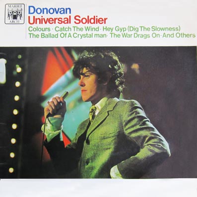 Album "Universal soldier" de Donovan