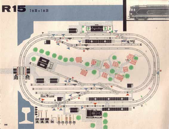 Nostalgie des années soixante : mon vieux train électrique