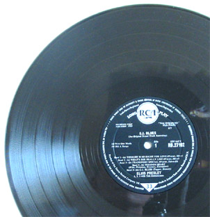 Divers formats de disques vinyles