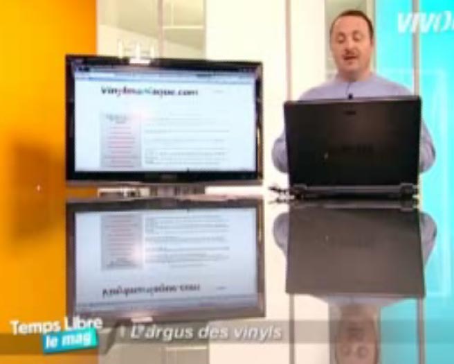 Vinylmaniaque.com évoqué sur la télé Vivolta